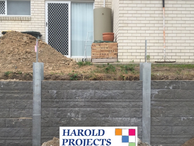 Retaining Walls - Harold Projects Fencing & Landscaping